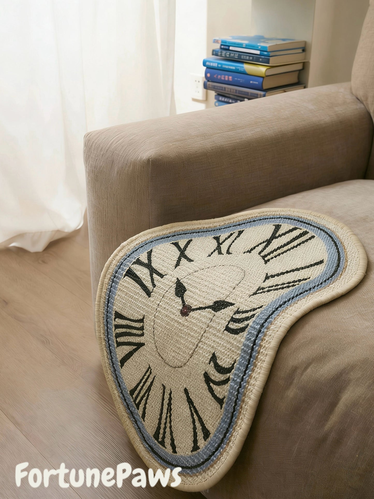 Cat'Oclok melted clock Cat scratcher 🕙